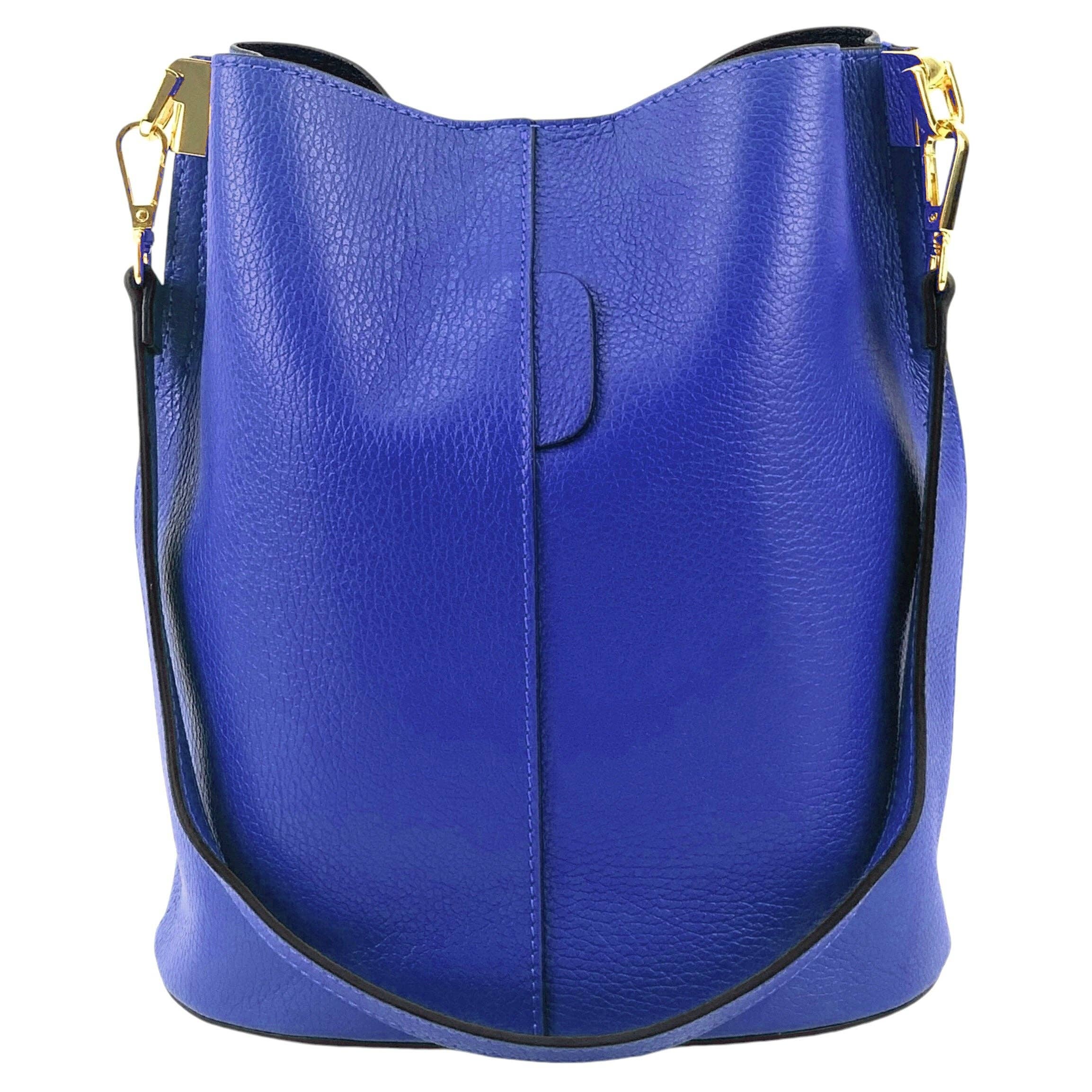 MODARNO - Venta al por mayor Bolso con correa - Mujer - Bolso tipo bucket Giulia de cuero Dollaro genuino MODARNO18