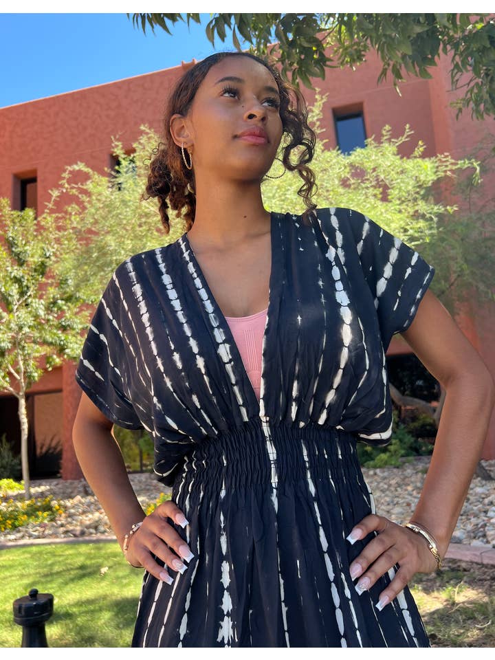 Lani Lau Hawaii - Wholesale Dress - Women's - Roots Tie Dye Paula Dress6