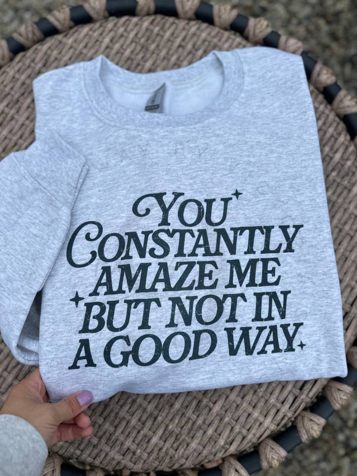 Amaze Me Shirt for wholesale by 9 Priscilla Way