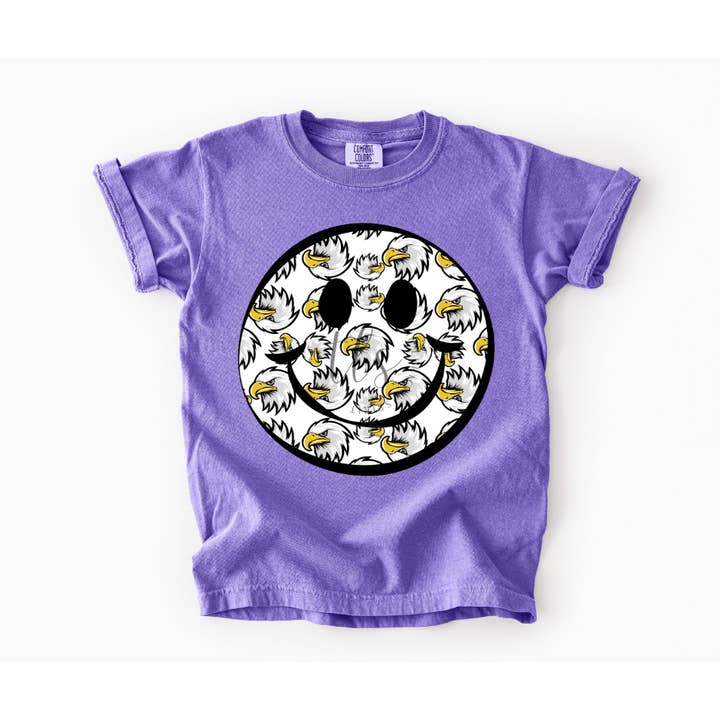 Exclusive Eagles Smiley T-Shirt for wholesale by The Lyrical Spirit, LLC