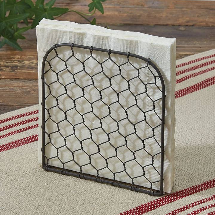 Park Designs - Wholesale Napkin Holder - Chicken Wire Napkin Holder0