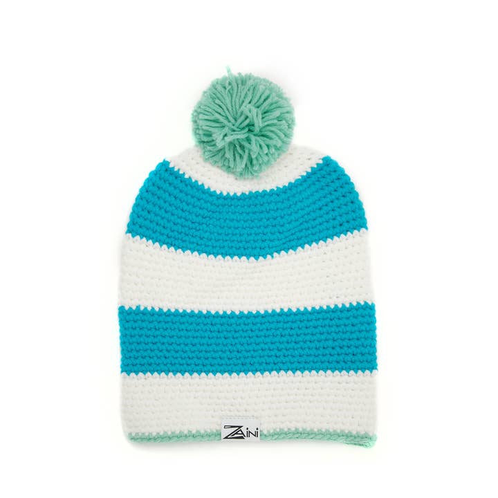 Argyle Beanie Bobble Hat for wholesale by ZAINI Lifestyle Ltd