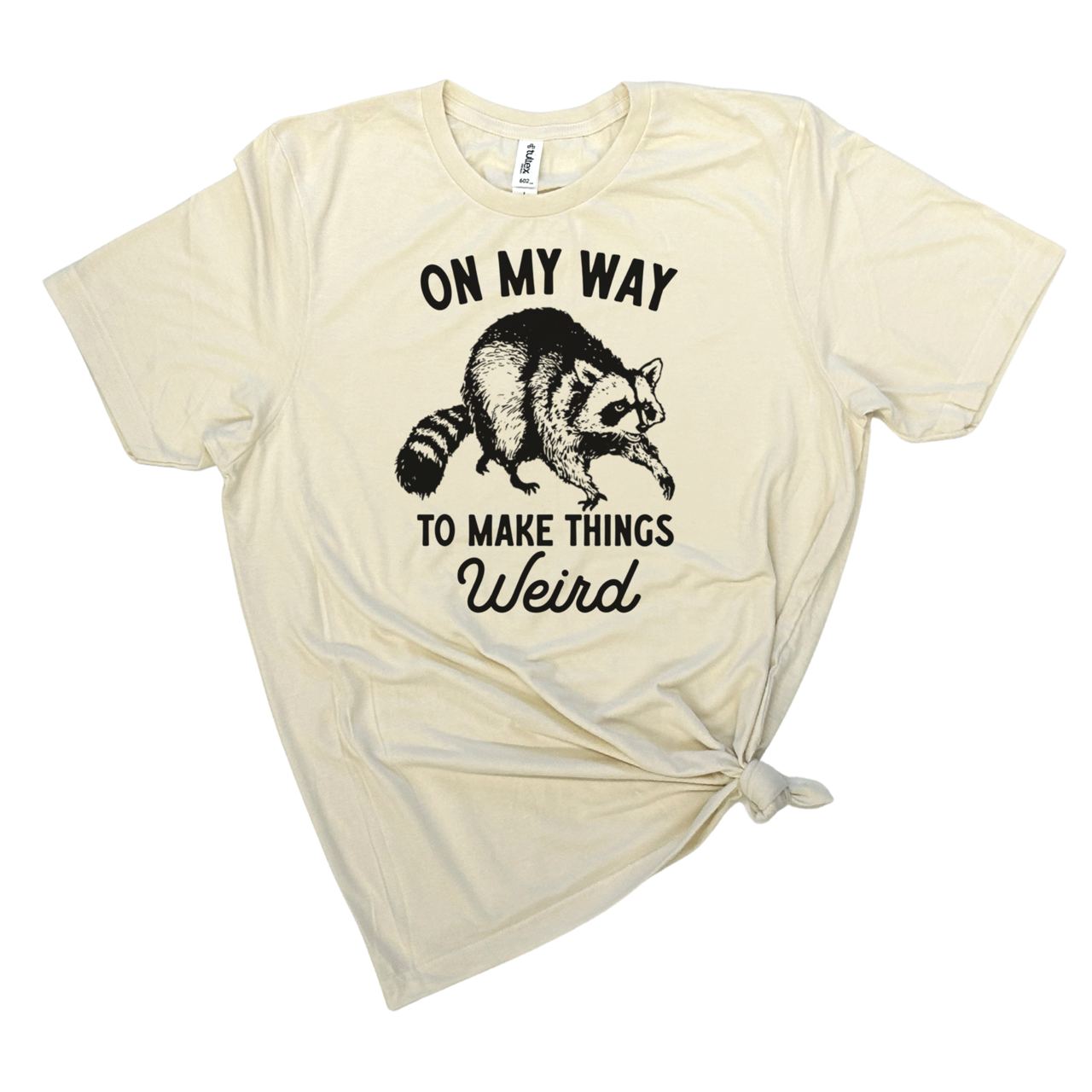 dkhandmade - Wholesale Screen Printed T-Shirt - Unisex - ON MY WAY TO MAKE THINGS WEIRD T-SHIRT6