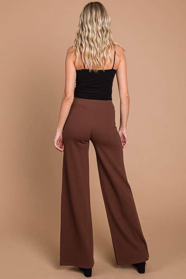 Culture Code – Engroshandel Bukser - Dame – CJP1810 - HØJTALJEDE BUKSER MED SLIDS FORAN10