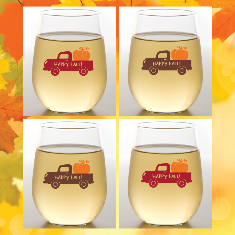 Wine-Oh! - Wholesale Wine Glass - CLOSEOUT ASSORTED Unbreakable Stemless Plastic Wine Glasses68