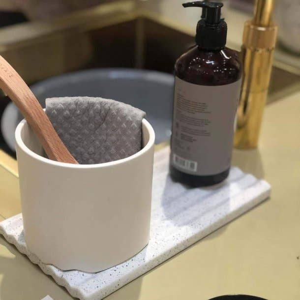 Lübech Living – wholesale Decorative tray – Wave Tile, White Mix.5