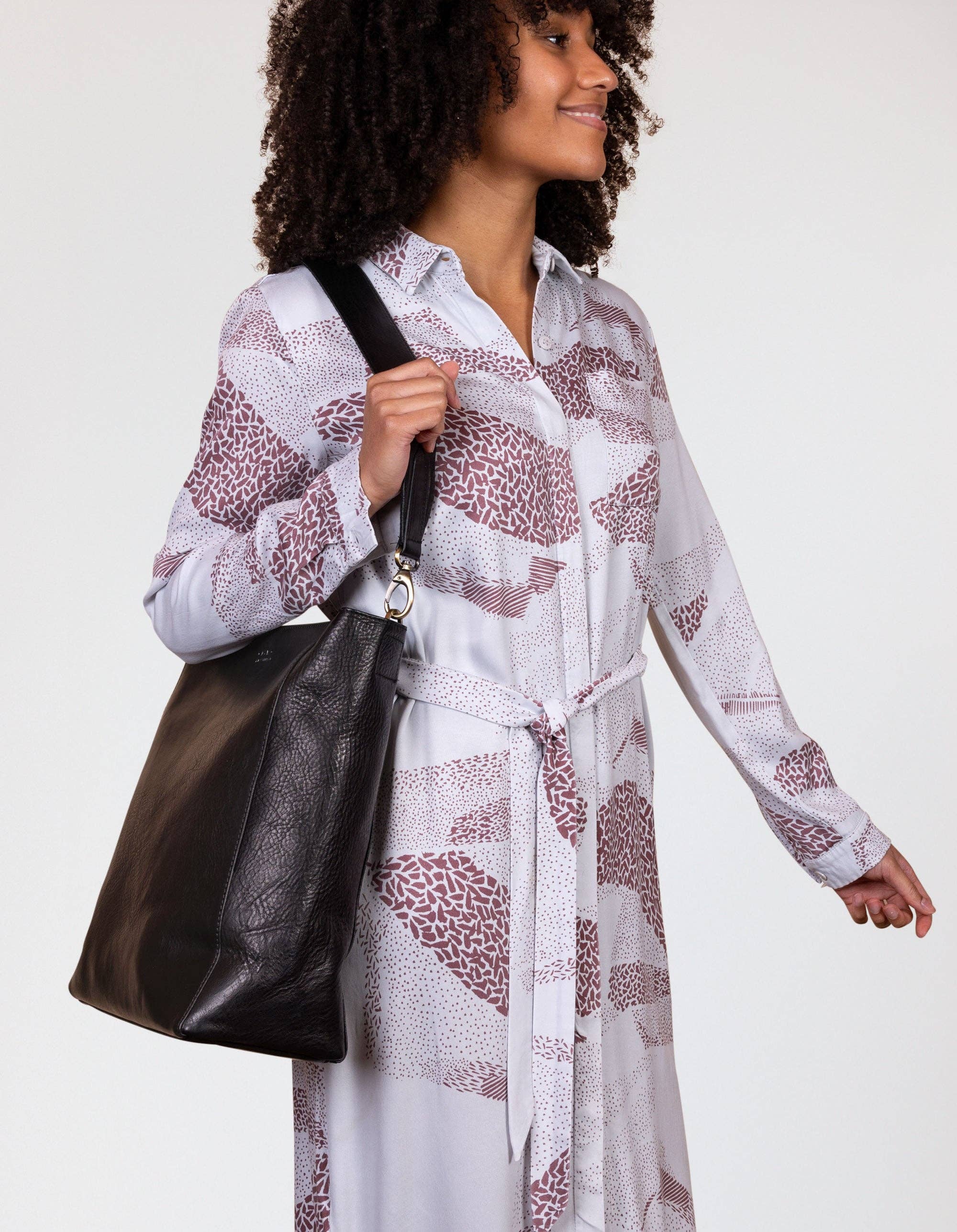 O My Bag - Vente Sac porté épaule – femme - Sofia - Cuir Stromboli Noir6