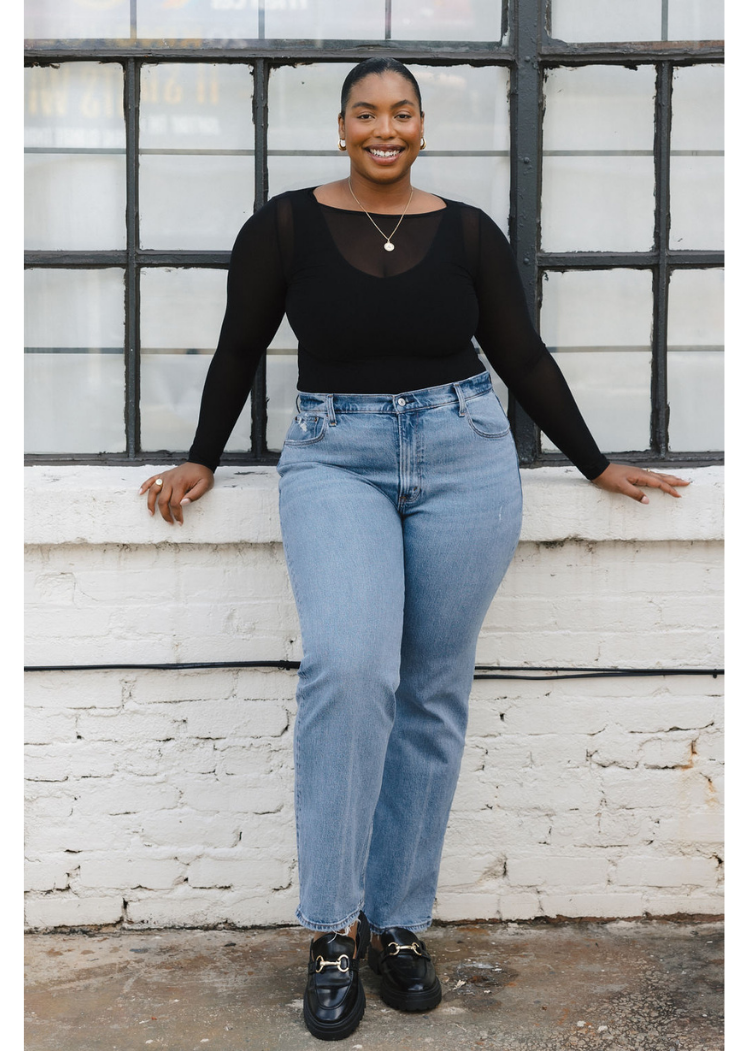 ELIETIAN - Wholesale Gebreide top - Dames - Doorschijnende top met lange mouwen16