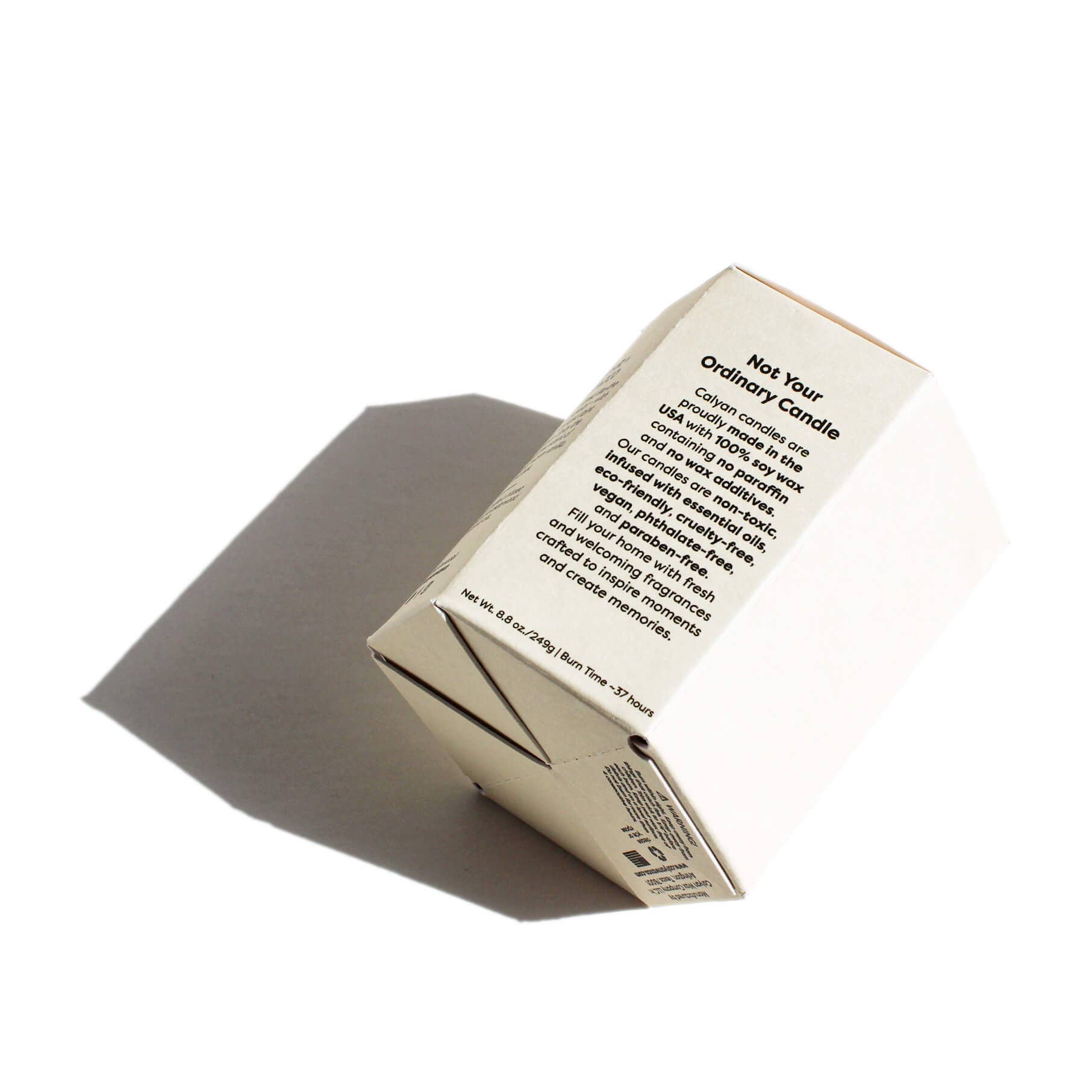 Calyan Wax Co. - Wholesale Jar/Filled Candle - Evergreen + Eucalyptus - Glass Tumbler Soy Candle9