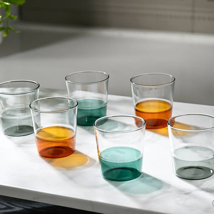 Colors Dipped Drinking Glass 360mL for wholesale by HARIO USA