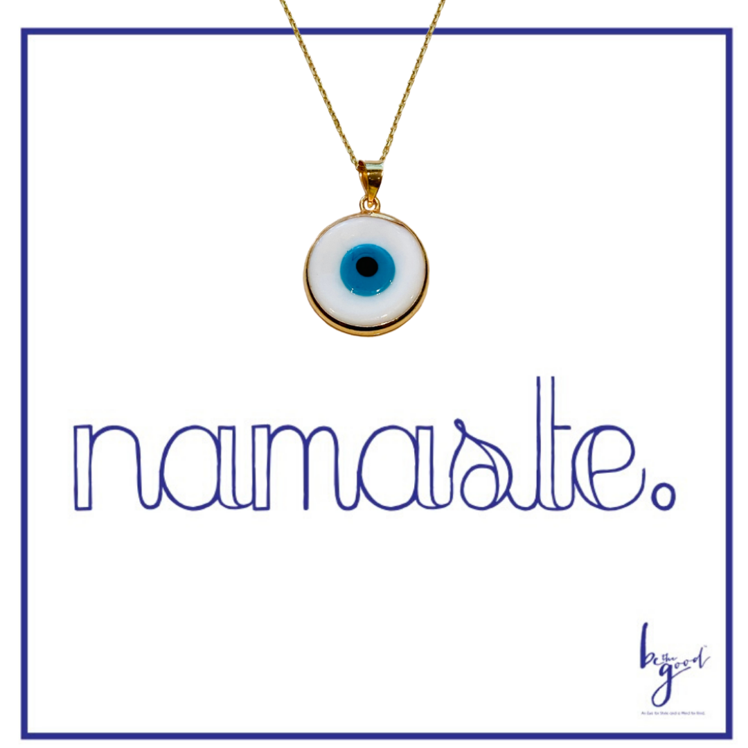 Be the Good - Wholesale Pendant/Charm Necklace - Glass Third Eye Necklace6