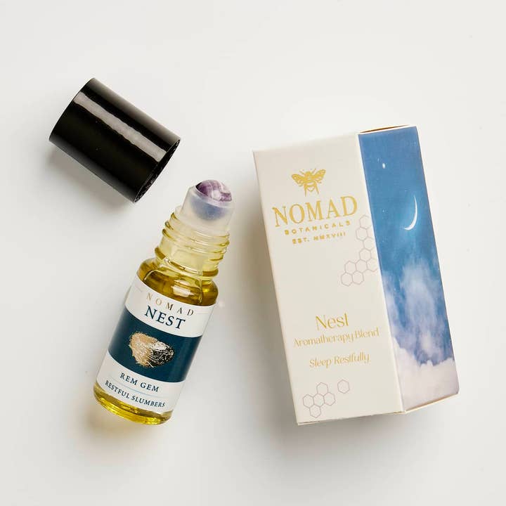 Nest ~ REM Gem Sleep Aromatherapy Blend for wholesale by Nomad Botanicals
