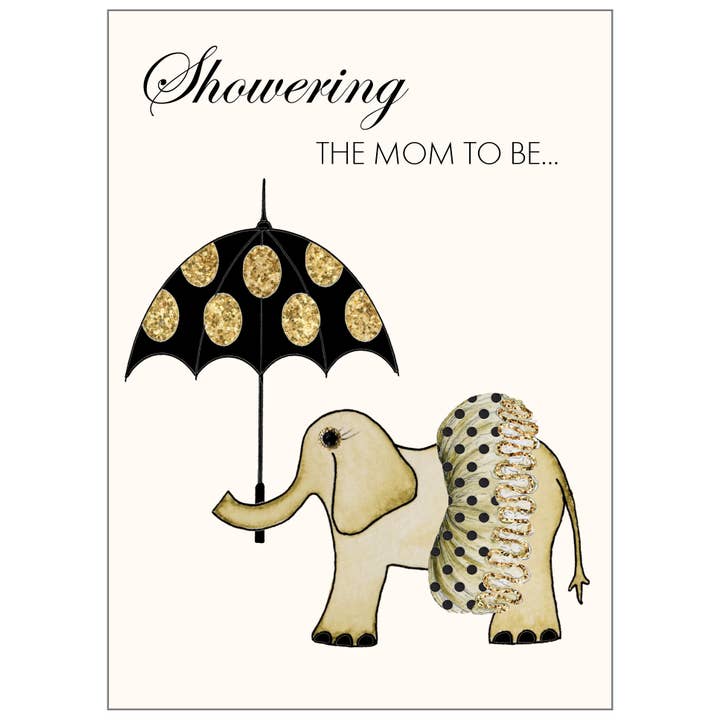 AO492 Baby Shower Card for wholesale by s.e.hagarman