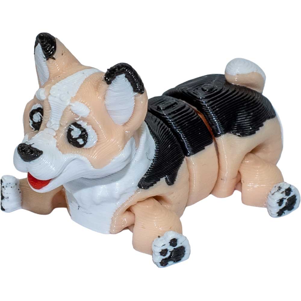 Kheops International - Wholesale Fidget Toy - Kids - 3D Printed Fidget Spirit Animal - Dog Ast'd Designs (Each)5