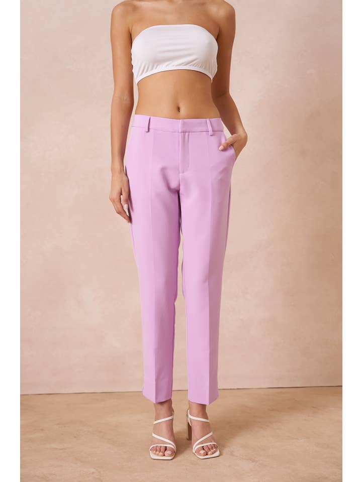 Attentif Paris - Wholesale Broek - Dames - Attentif Paris tijdloze high-waisted sigarettenbroek64