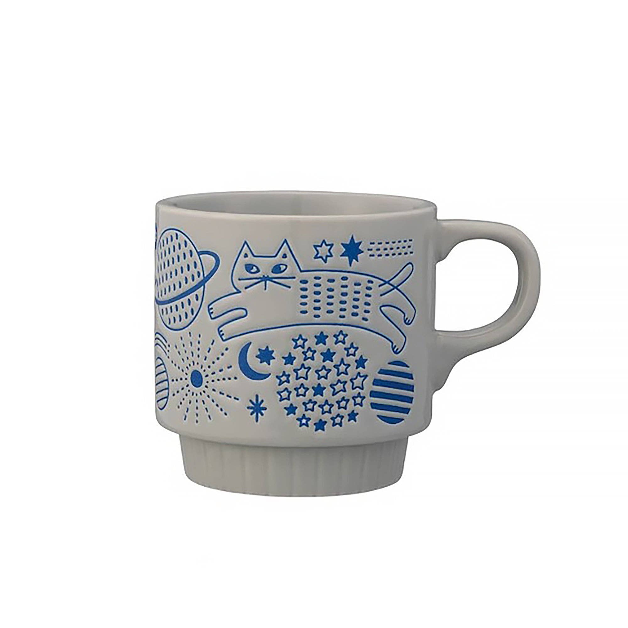 MinoCraft - Vendita all'ingrosso Tazza - Tazza Decole in ceramica con motivi di gatti in passeggiata1