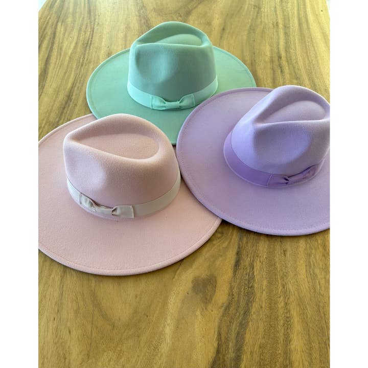 Bella Betty - Wholesale Fedora - Women's - Best seller Fashion Classic Wide Brim Felt Hat With Ribbone4