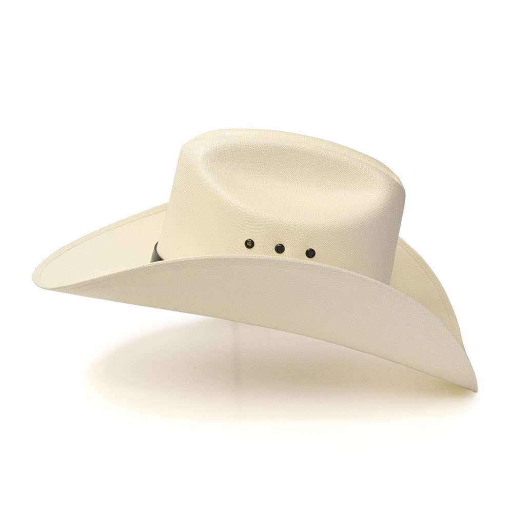 Western Express - Vendita all'ingrosso Cappello da cowboy - Unisex - Cappello da cowboy occidentale in paglia con fascia con concho d'argento5