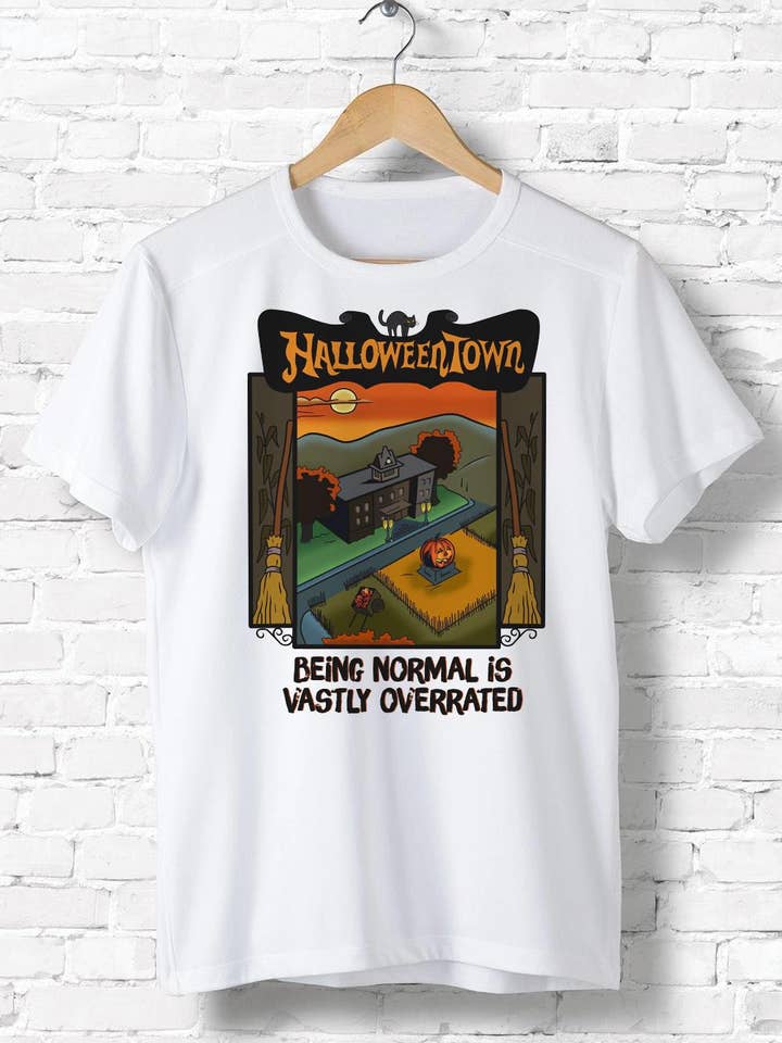 Halloweentown Being Normal Is Vastly Overrated Shirt for wholesale by iBuyCanvas