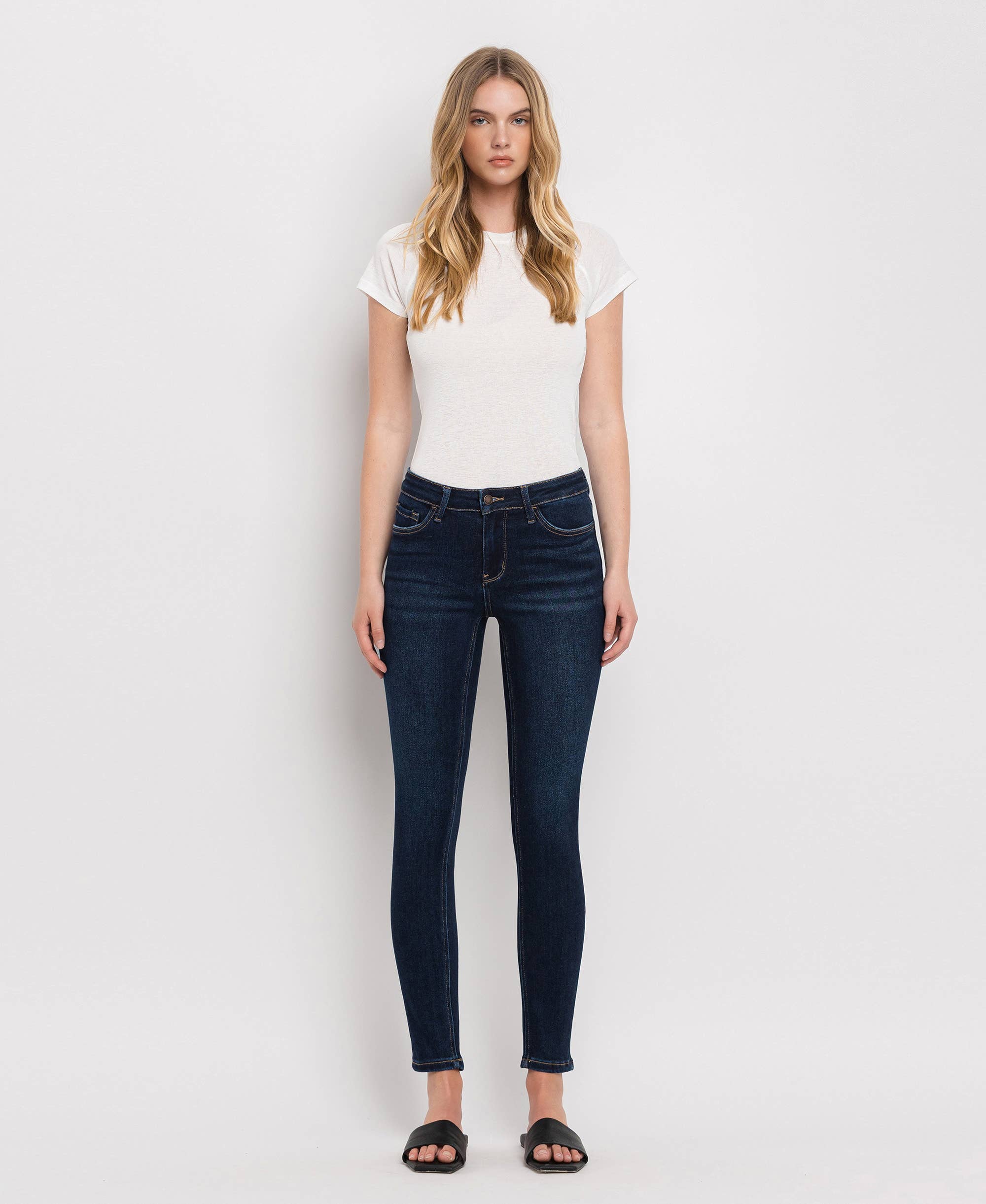 Bullish MID RISE ANKLE SKINNY JEANS LV1014 for wholesale on Faire3