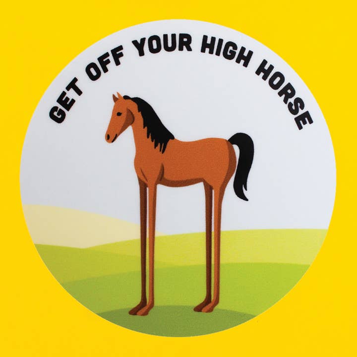 Retrograde Supply Co. - Wholesale Sticker - High Horse Sticker