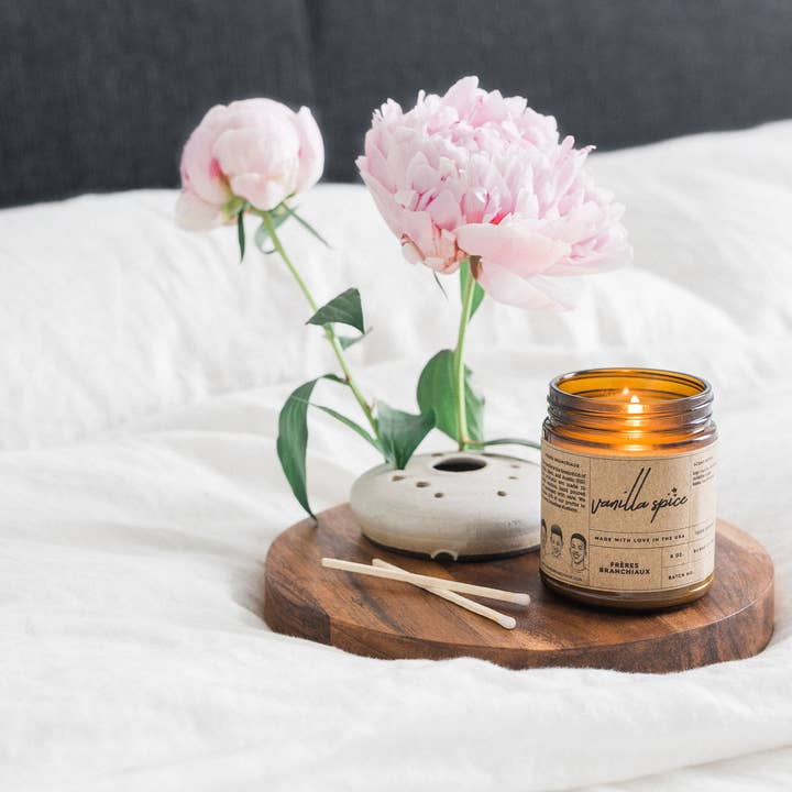 Vanilla Spice Candle for wholesale by Frères Branchiaux Candle Co.