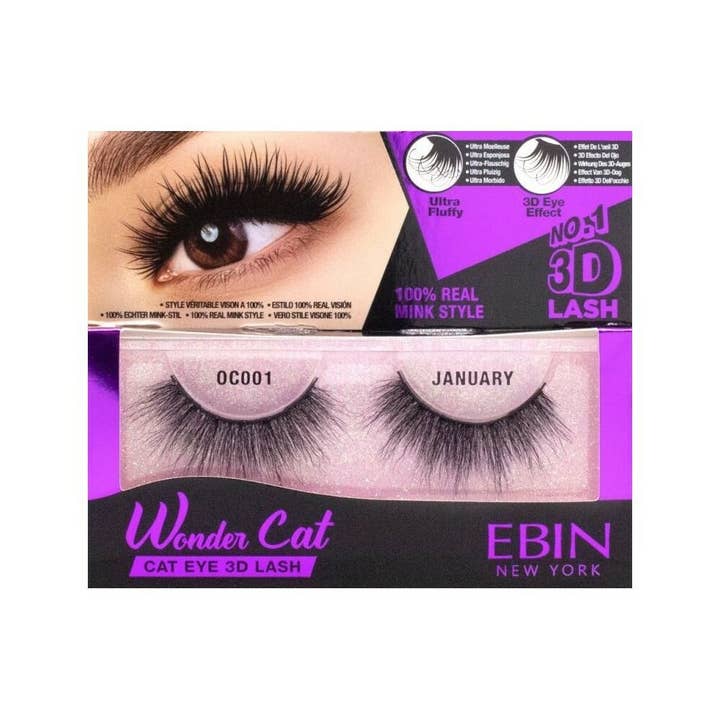 Diacly - Wholesale False/Fake Eyelashes - Ebin New York 3D Wonder Cat Eyelashes