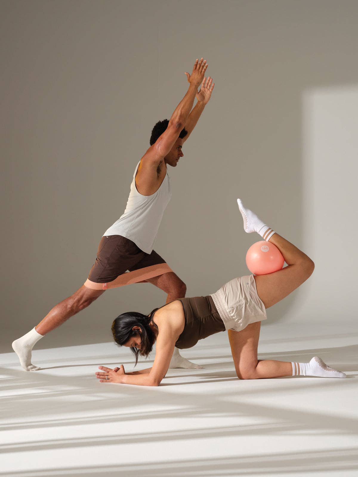 Reformer Loops – Equipamento de fitness por atacado – Bola Moda 9" - Coral3