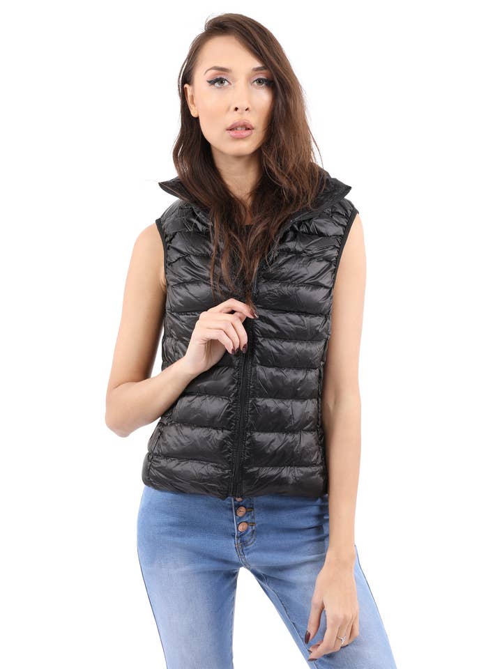 Walker Gilet Puffer - Noir pour la vente par Savoy Active