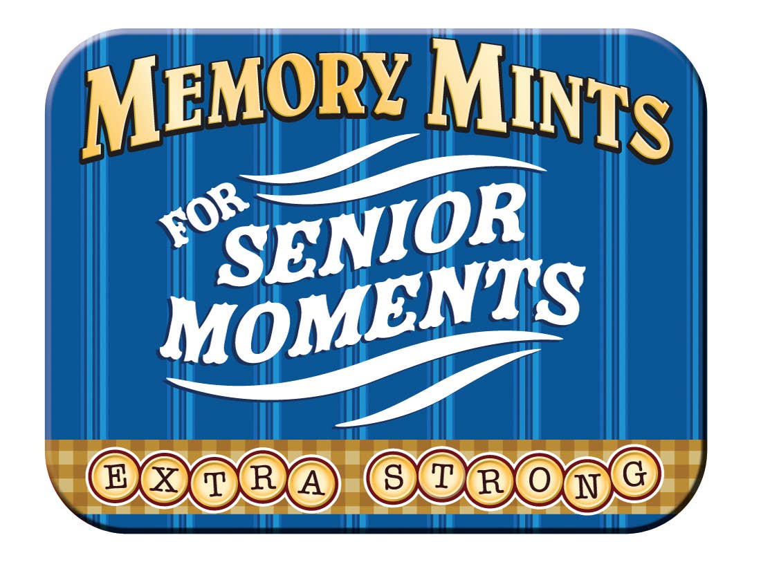 Grandpa Joe's Candy Shop - Wholesale Mints - Memory Mints for Senior Moments, 18ct Tins1