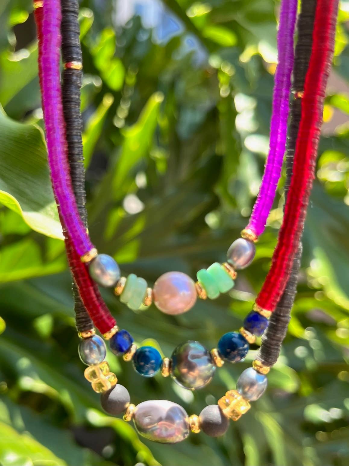 Heather Kahn - Wholesale Beaded/Pearl Necklace - Maya Necklace2