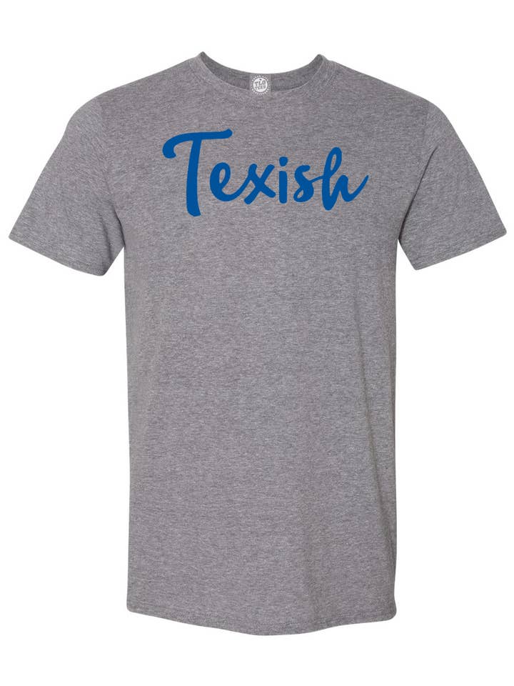 Texish T-Shirt. Not born but Texas proud! for wholesale by Texas Life Outfitters