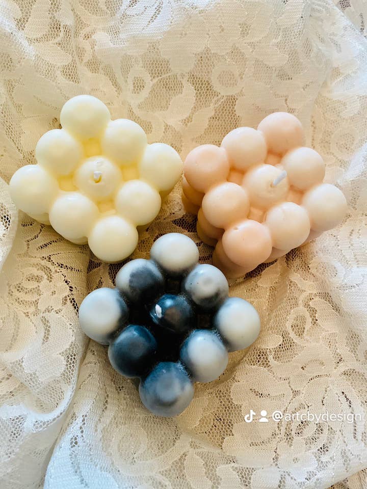 Bougie bulle pour la vente par BHT Natures Beauty