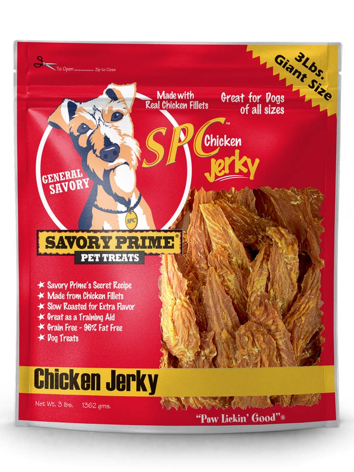 Natürliche Hühnerbrust-Jerky 48 oz. für den Großhandel von Savory Prime