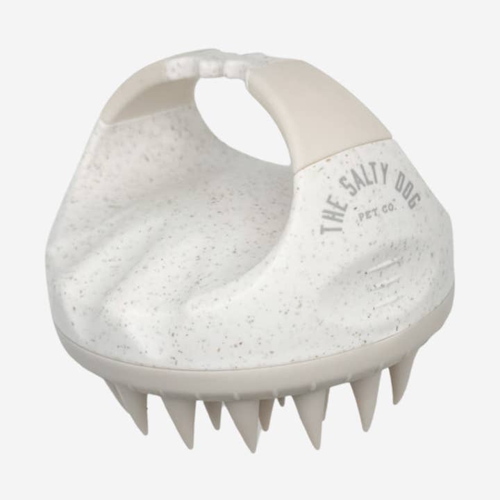 Dog Bath Brush Sudsy Scrubber Gentle Silicone Bristles for wholesale by The Salty Dog Pet Co.