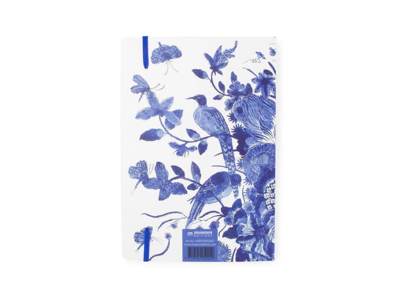 MUSEUM WEBSHOP - Wholesale Notebook - Softcover notebook, A5, Delft Blue birds1