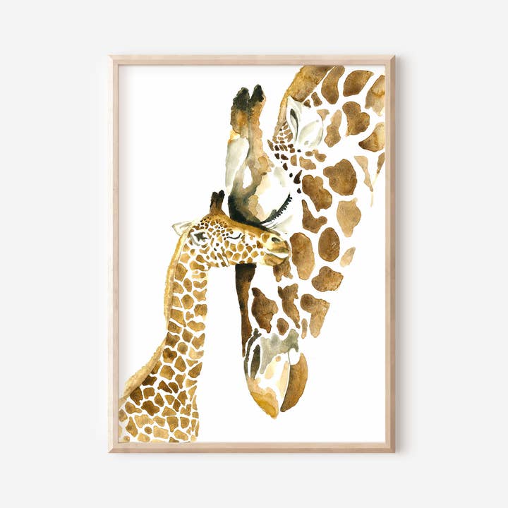 Giraffbebis djuraffisch i safaristil för wholesale av MiniDei