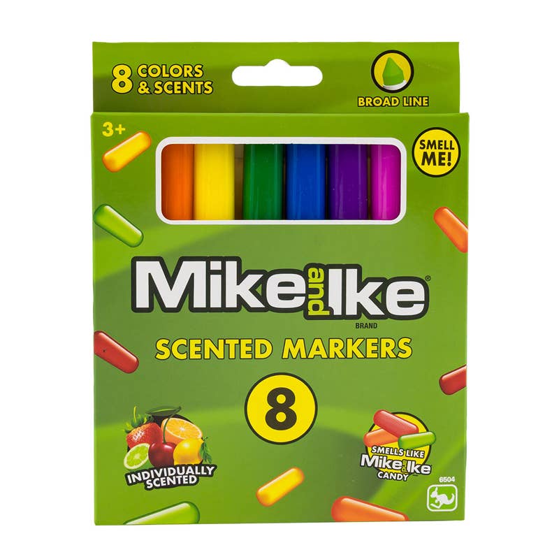 Deluxe Import Trading – Großhandel Marker – Kind & Baby – Kangaru Mike & Ike 8er-Pack Duftmarker0