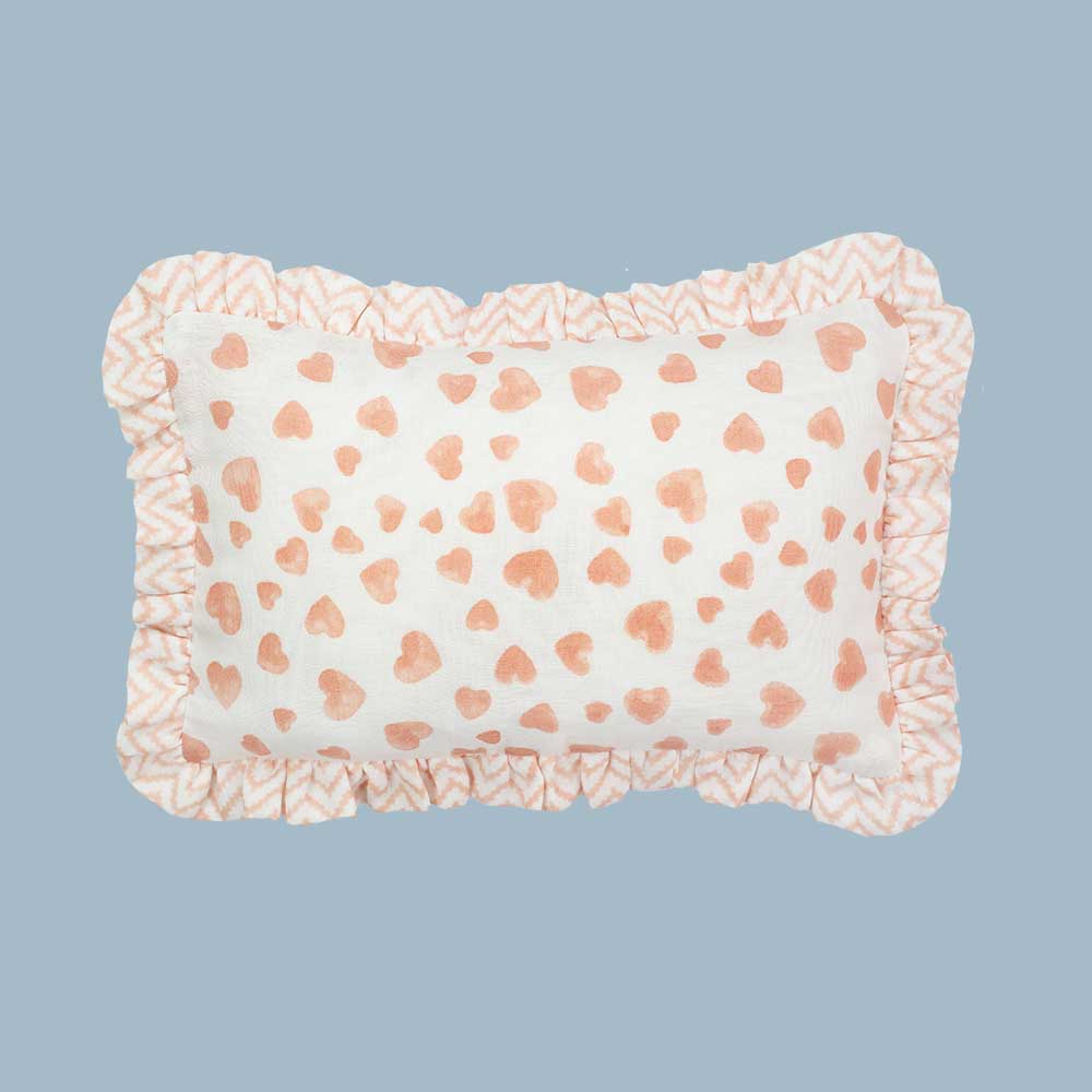 Willa and the Bear - Wholesale Pillow/Cushion - Kids & Baby - Muslin Ruffle Mini Pillow5