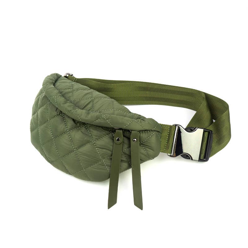 Babs + Birdie - Wholesale Belt Bag - Women's - The Millie Puffer Sling Bag | 3 Color Options11