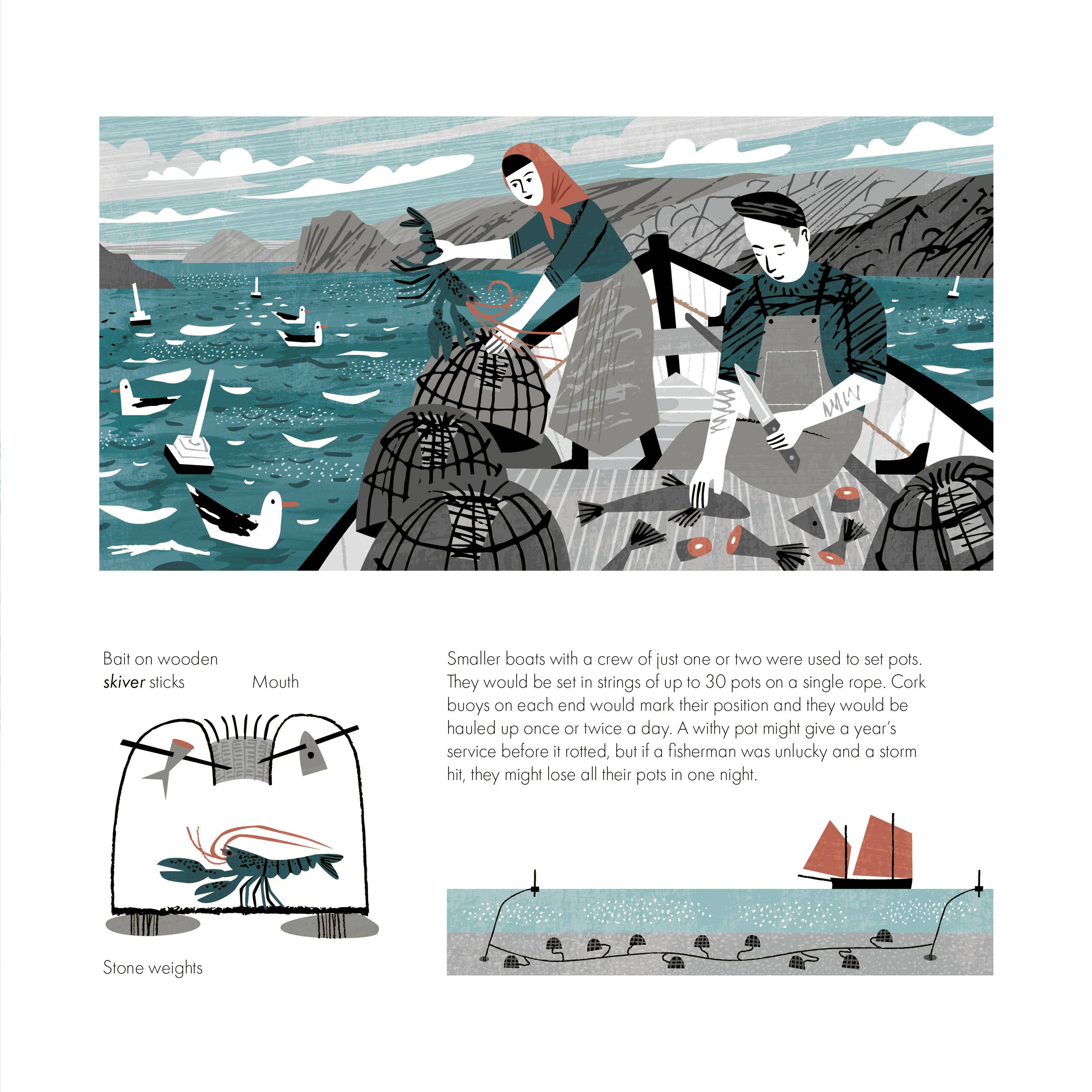 Design For Today - Wholesale Transportation Book - Red Sails & Pilchards by Matt Johnson4