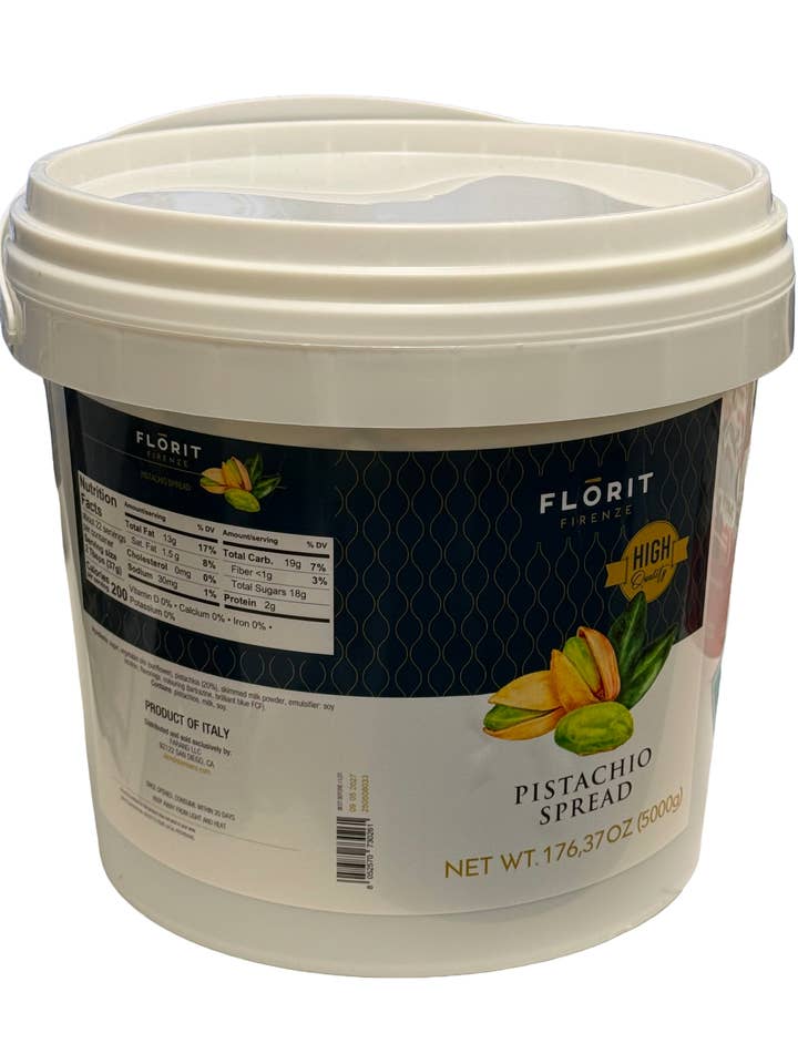 Italian Pistachio cream for wholesale by HANNA'S CREAMERY & CAFE