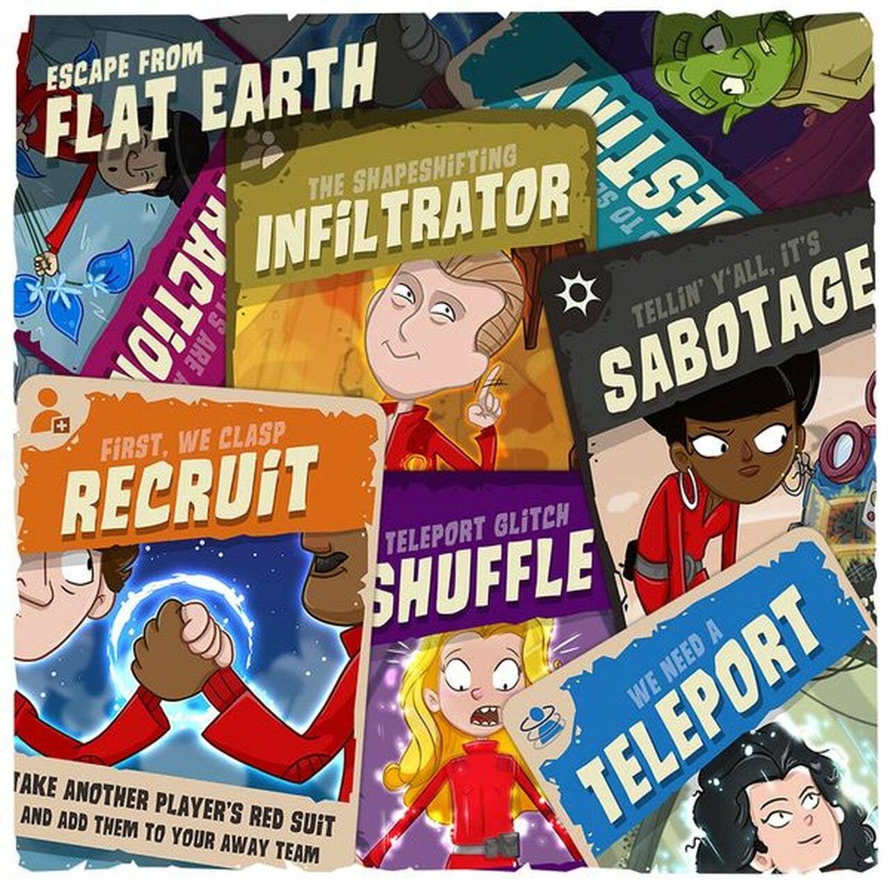 Bridge Distribution - Wholesale Kaartspel - Ontsnappen uit platte aarde5