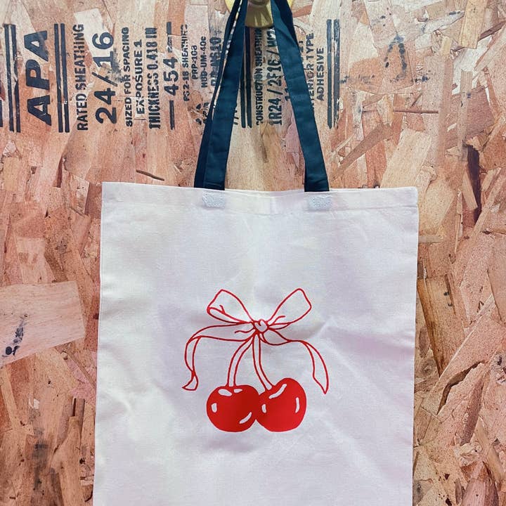 Cherry Tote Bag for wholesale by Vanilla