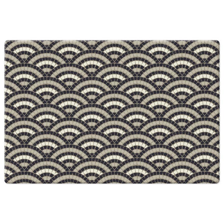 Mosaic Fan 30" x 20" Decorative Comfort Floor Mat for wholesale by Conimar Promotions