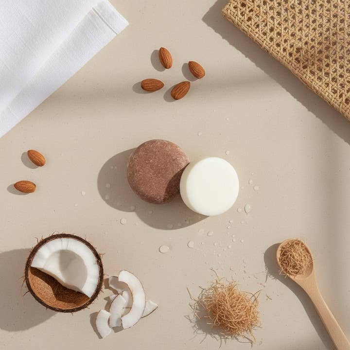 Conditioner Bar | Almond Coconut for wholesale by Vibey Soap Company