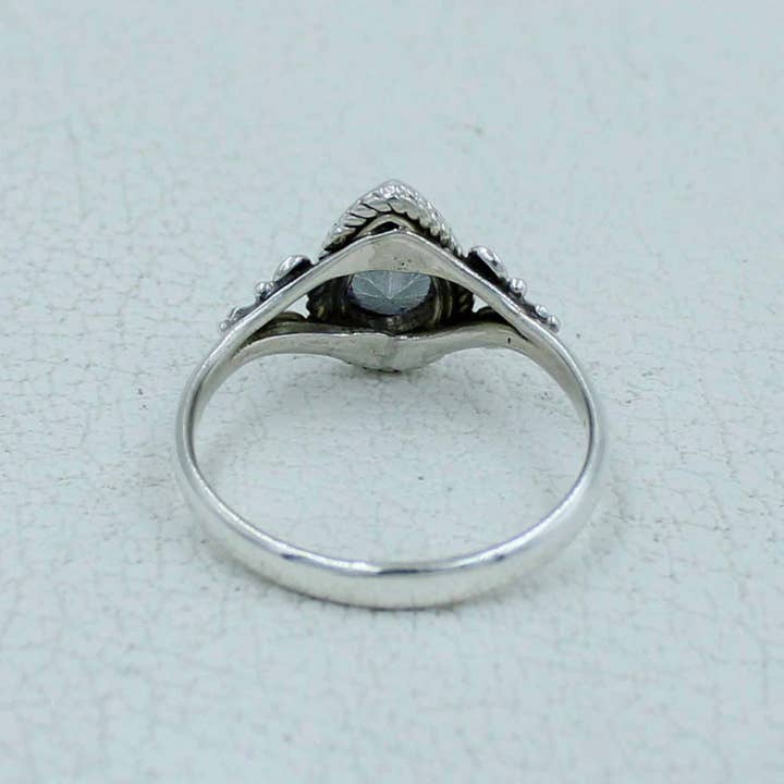 Silvex Jewelry - Wholesale Engagement Ring - Solitaire Citrine Engagement Ring in Sterling Silver19