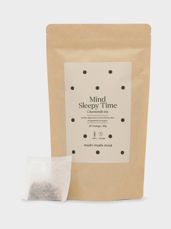 sleepy time tea for wholesale by moshi moshi mind