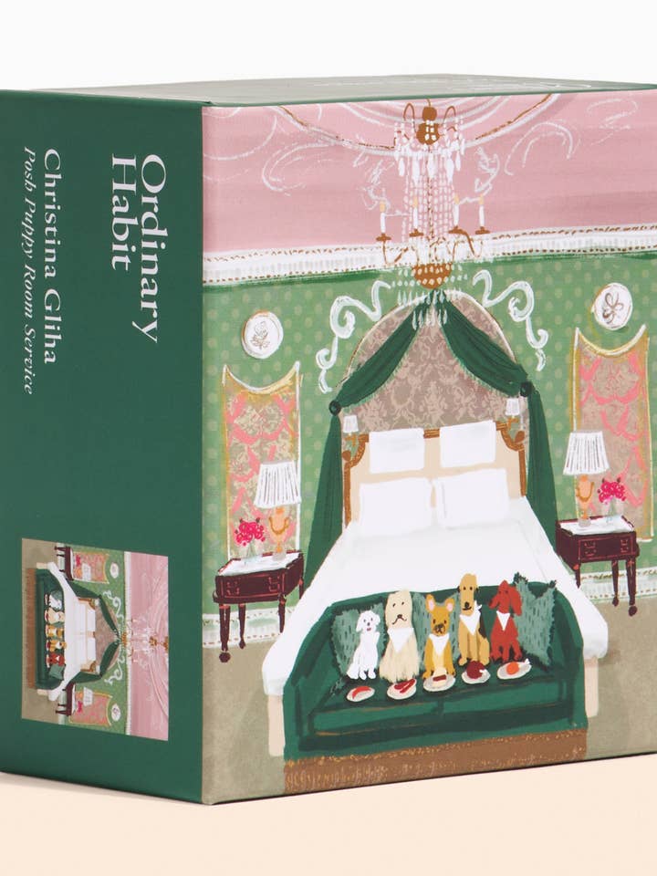 Posh Puppy Room Service
 - 100 Piece Puzzle for wholesale by Ordinary Habit