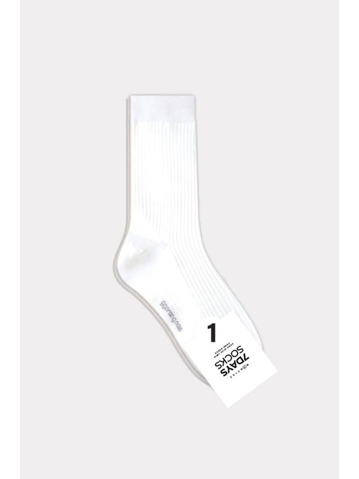 7DAYSSOCKS - Venta al por mayor Calcetines - Mujer - Calcetines con pliegues altos y cuello redondo para mujer